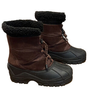 𝅺weatherproof snow/rain boots, size 7, good condition